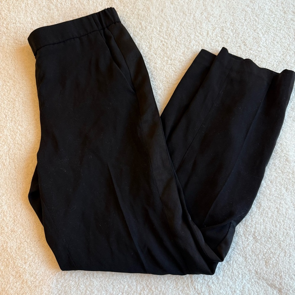 EUC dress pants with elastic waist